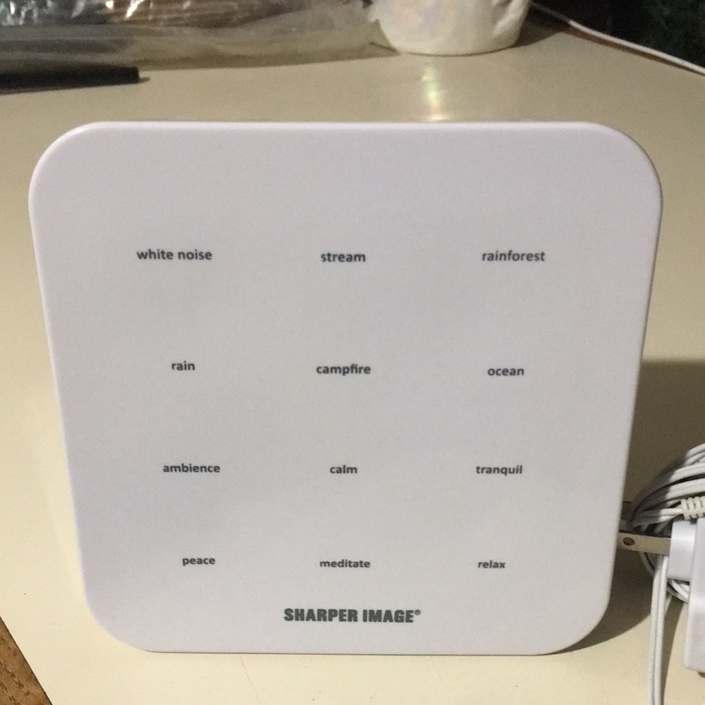 Sharper Image Sound Machine